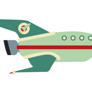 Futurama ship PNG