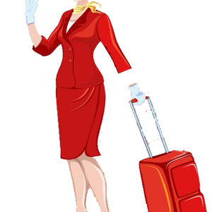 Stewardess PNG