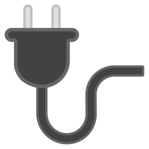 Power electric plug PNG
