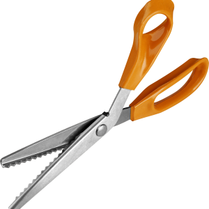 Orange scissors PNG image download