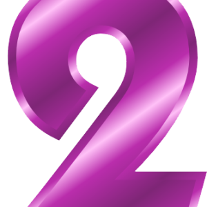 Number 2 PNG