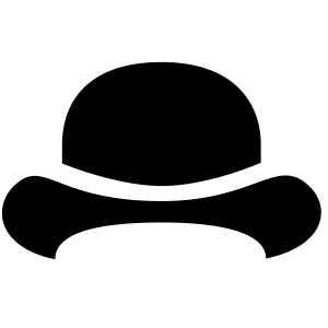Bowler hat PNG