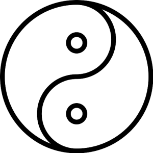 Yin and yang PNG