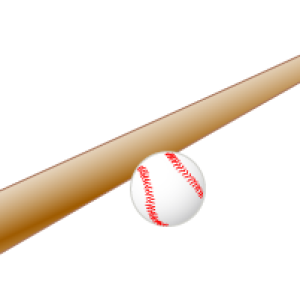Baseball bat PNG