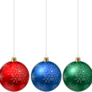 Christmas balls baubles
