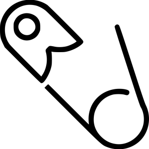 Safety pin PNG