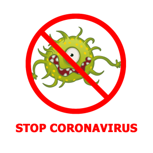Stop coronavirus! PNG