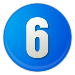 Number 6 PNG