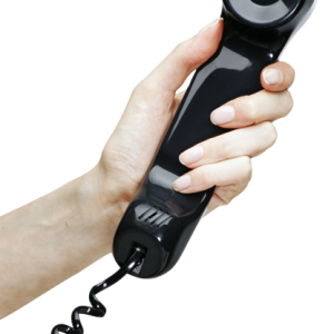 Phone in hand PNG