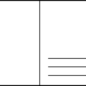 Postcard PNG