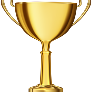 Award trophy cup