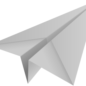 Paper plane PNG