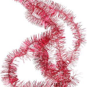 Christmas tinsel PNG