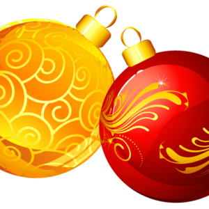 Christmas balls baubles