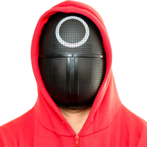 Squid Game guard mask PNG