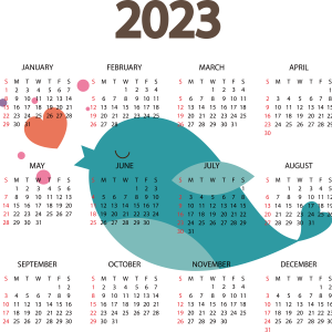 Calendar 2023 PNG