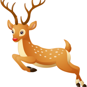 Santa Claus's reindeer PNG