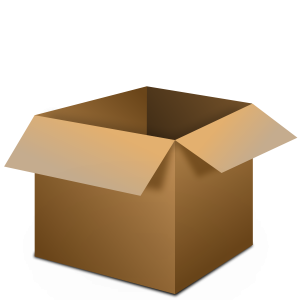 Cardboard box PNG