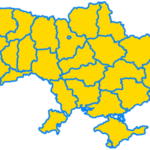 Ukraine map PNG