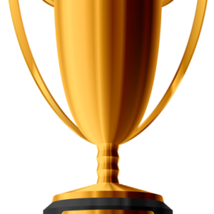 Award trophy cup