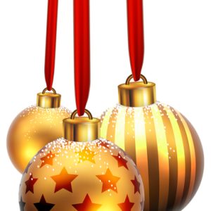 Christmas balls baubles