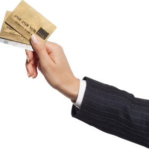 cards in hand PNG