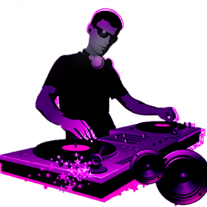 Disc jockey PNG