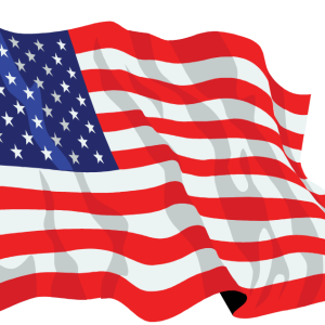 USA flag PNG