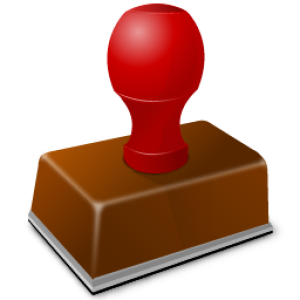 Rubber stamp PNG