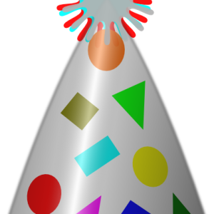 Party birthday hat PNG