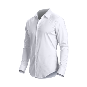 White dress shirt PNG image