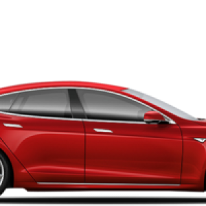 Tesla car PNG