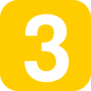 Number 3 PNG
