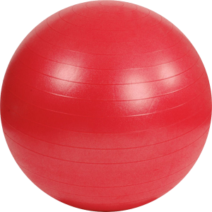 Exercise ball red PNG