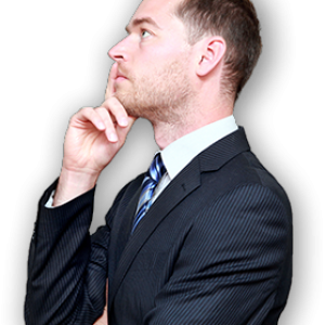 Thinking man PNG