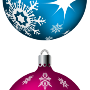 Christmas balls baubles