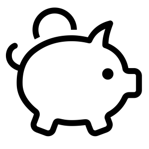 Piggy bank PNG