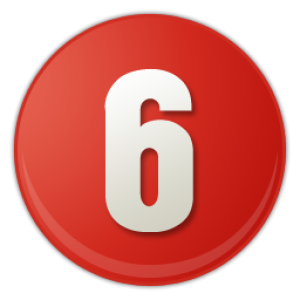 Number 6 PNG
