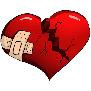 Broken heart PNG