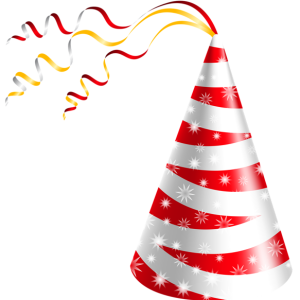 Party birthday hat PNG