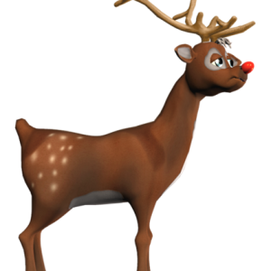 Santa Claus's reindeer PNG