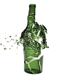 Broken bottle PNG