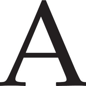 letter A PNG