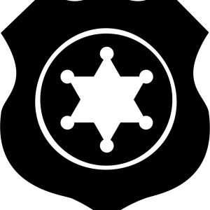 Sheriff badge PNG