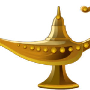 Aladdin lamp PNG
