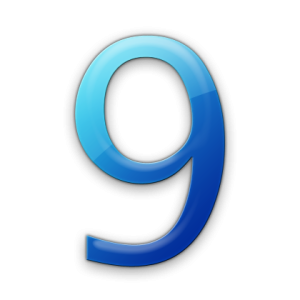 Number 9 PNG