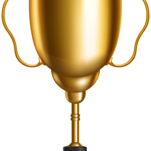 Award trophy cup