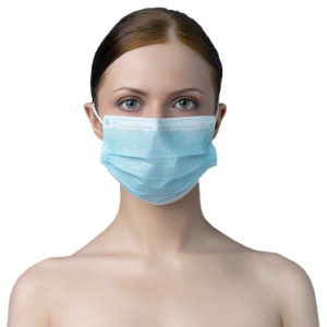 Surgical mask, medical mask PNG