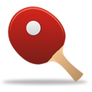 Ping Pong racket PNG image