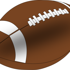 American football ball PNG